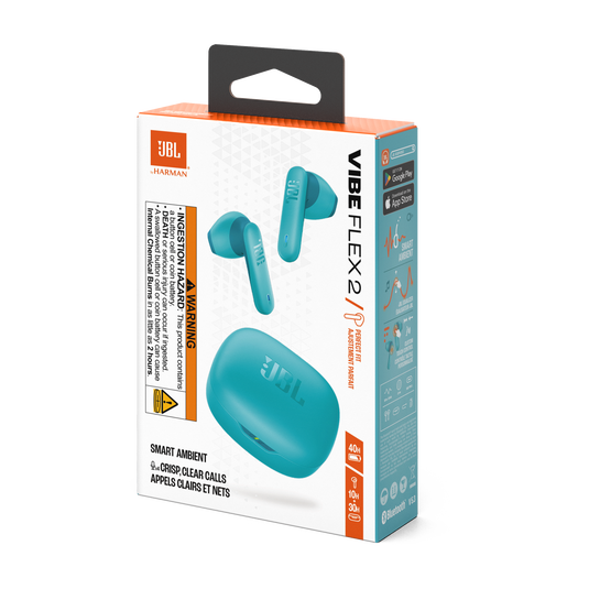 Audífonos Bluetooth JBL Vibe Flex 2 Audífonos Bluetooth JBL Vibe Flex 2